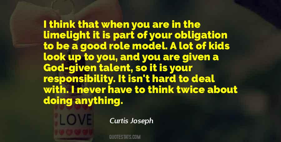 Curtis Joseph Quotes #331421