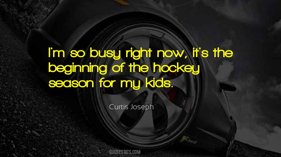 Curtis Joseph Quotes #448235