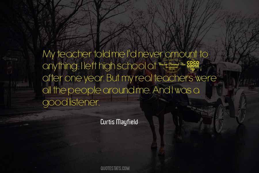 Curtis Mayfield Quotes #1366092