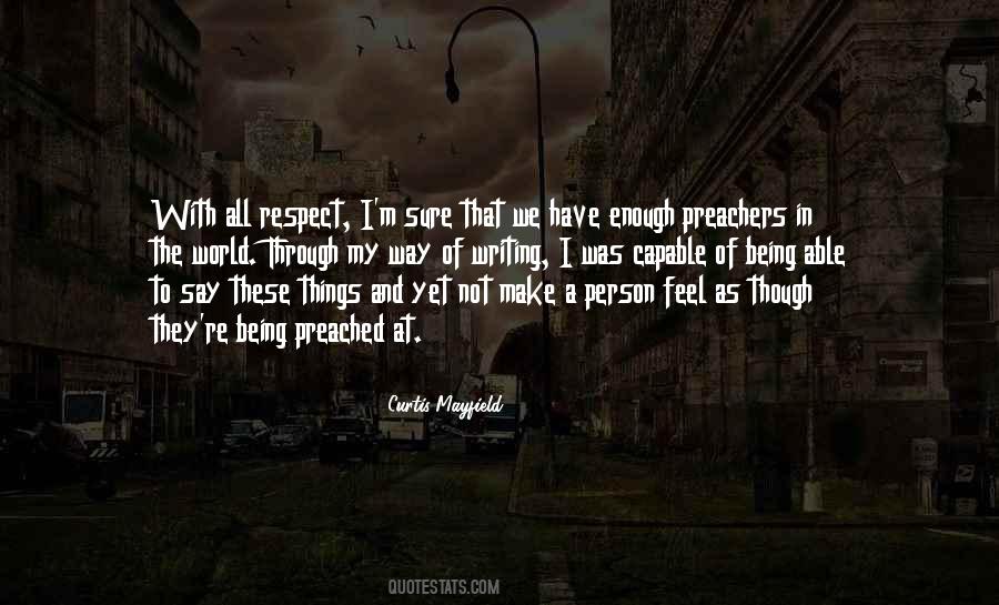 Curtis Mayfield Quotes #1451993