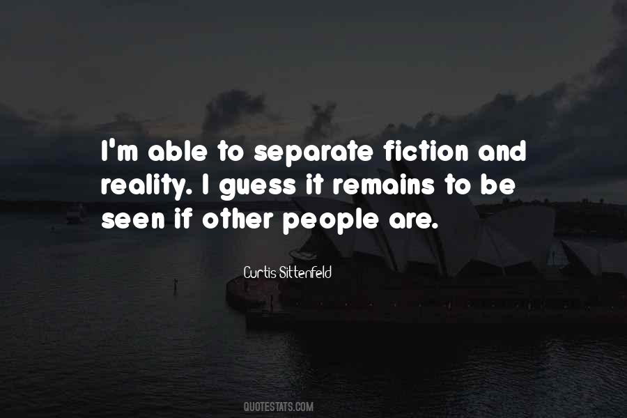 Curtis Sittenfeld Quotes #1599946