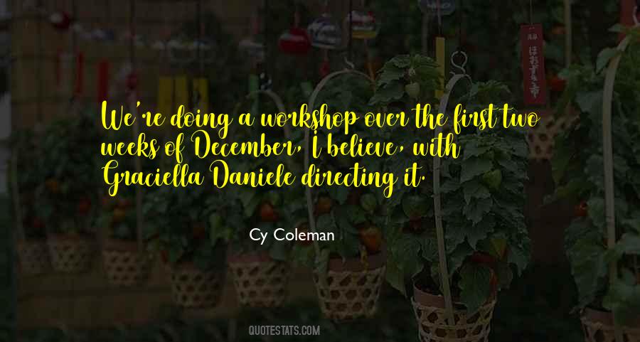 Cy Coleman Quotes #1142970