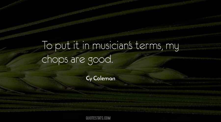 Cy Coleman Quotes #16025