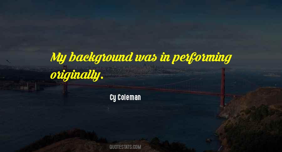Cy Coleman Quotes #740754