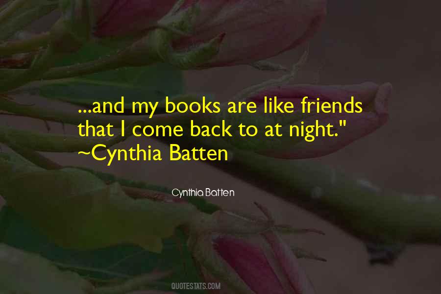 Cynthia Batten Quotes #1553256