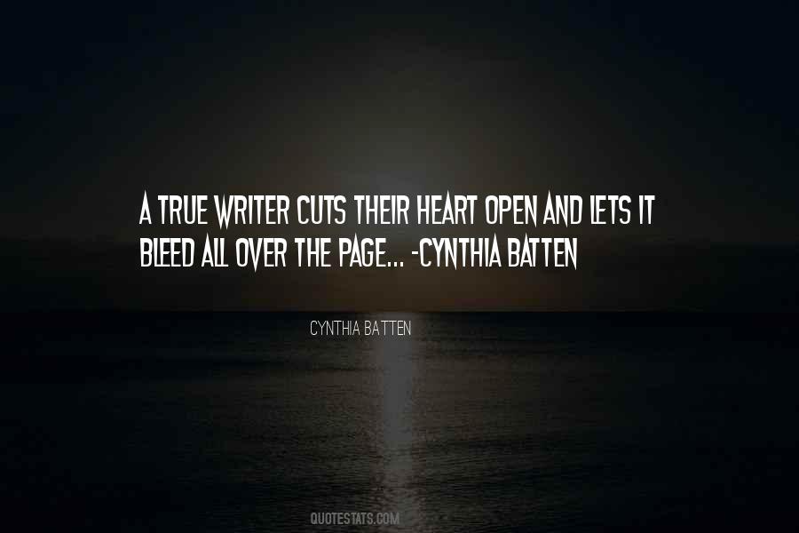 Cynthia Batten Quotes #1860681