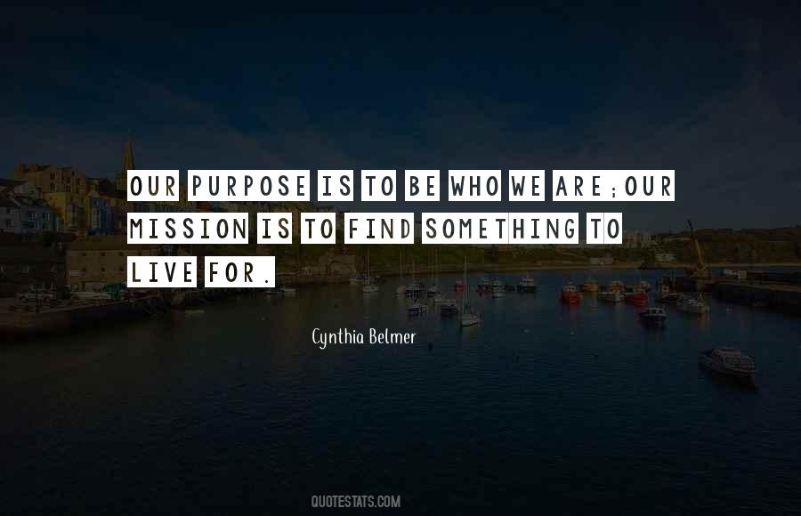 Cynthia Belmer Quotes #1703634