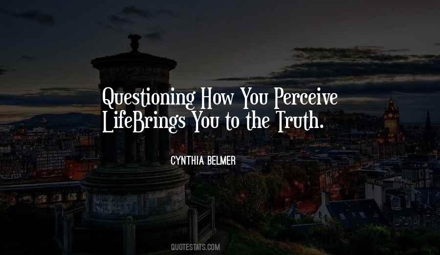 Cynthia Belmer Quotes #764680