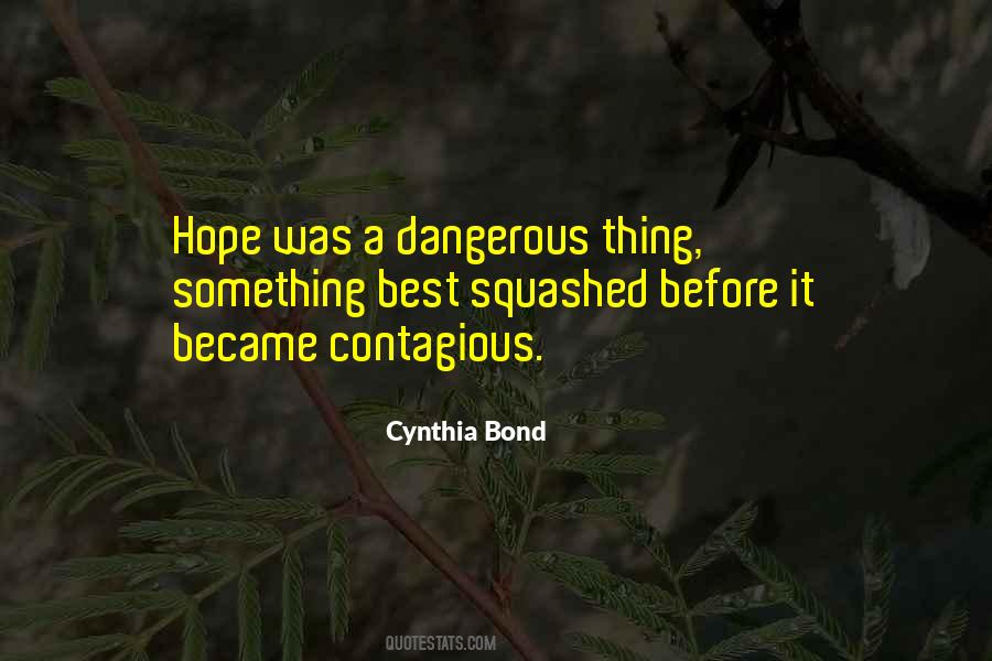 Cynthia Bond Quotes #1360972