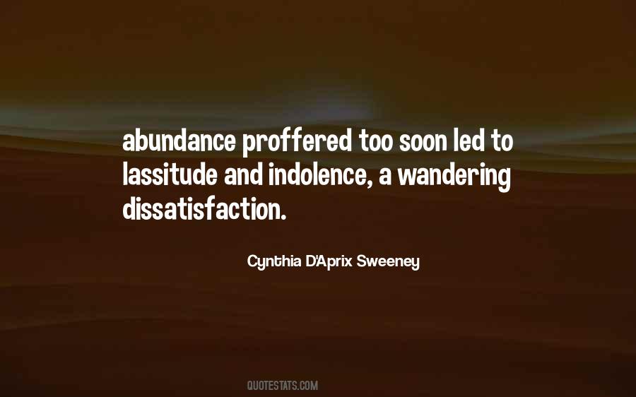 Cynthia D'Aprix Sweeney Quotes #987569