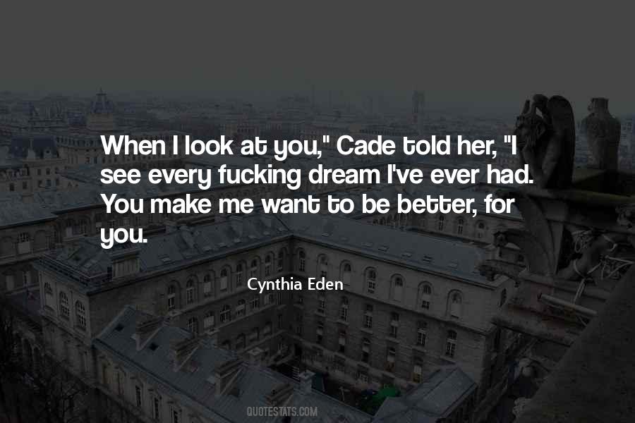 Cynthia Eden Quotes #1410398