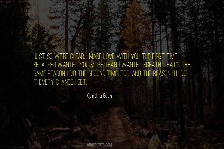 Cynthia Eden Quotes #1755885