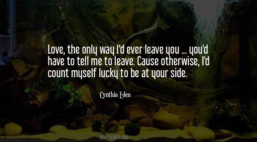 Cynthia Eden Quotes #431310