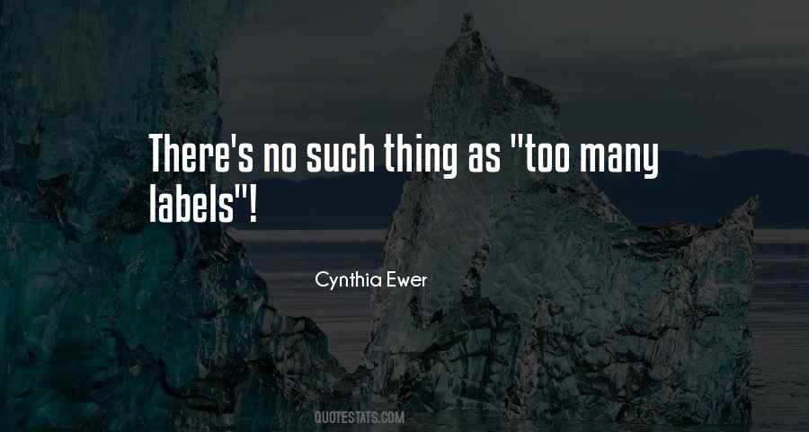 Cynthia Ewer Quotes #103461