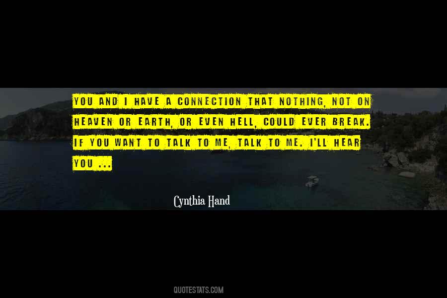 Cynthia Hand Quotes #1240142
