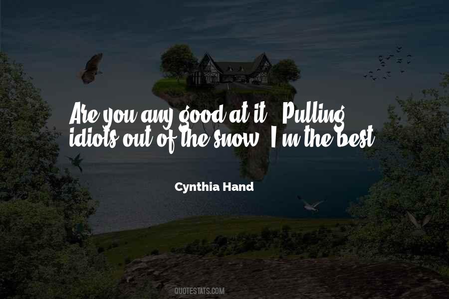 Cynthia Hand Quotes #1436603