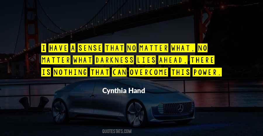 Cynthia Hand Quotes #1563434