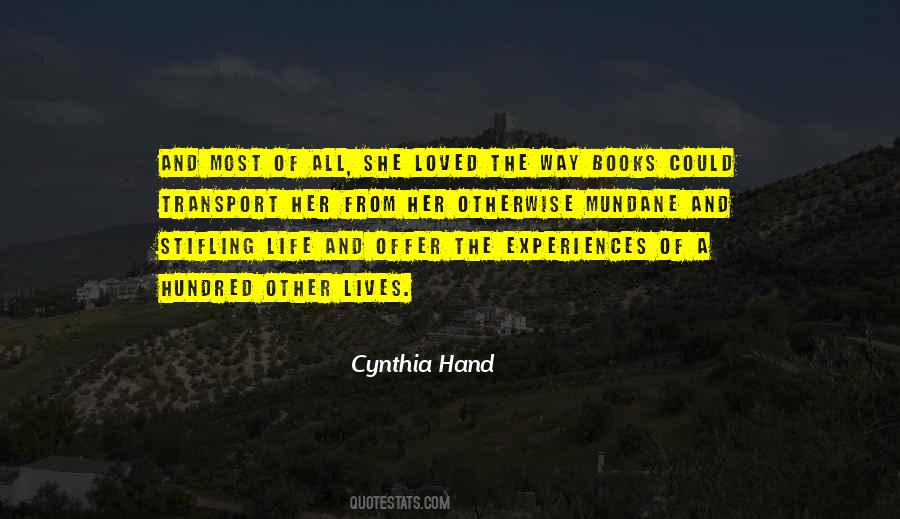 Cynthia Hand Quotes #1592332