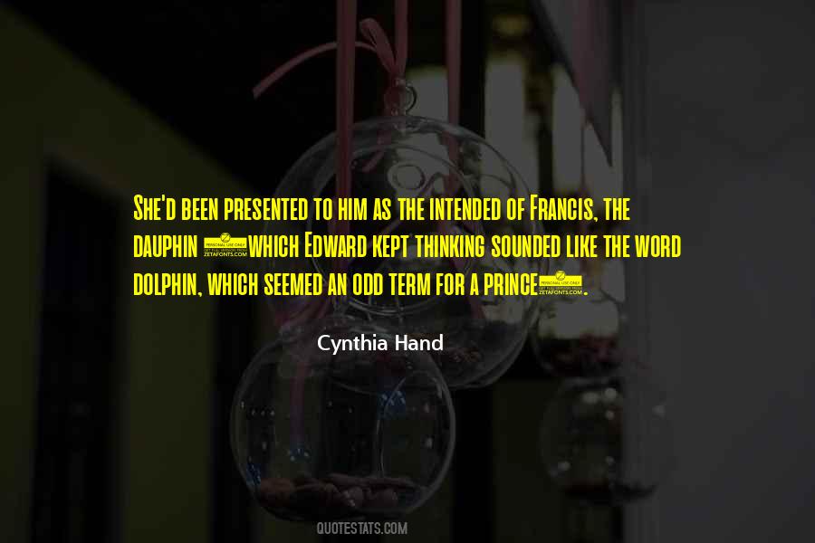 Cynthia Hand Quotes #201666