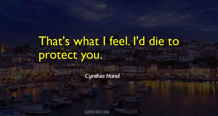 Cynthia Hand Quotes #29624