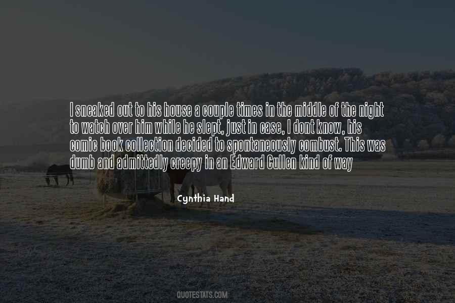 Cynthia Hand Quotes #542067