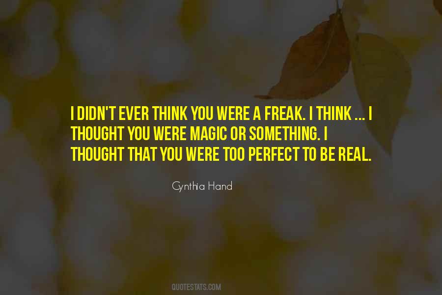 Cynthia Hand Quotes #550072