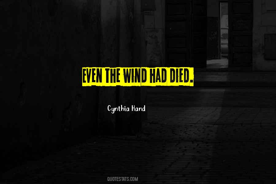 Cynthia Hand Quotes #665000