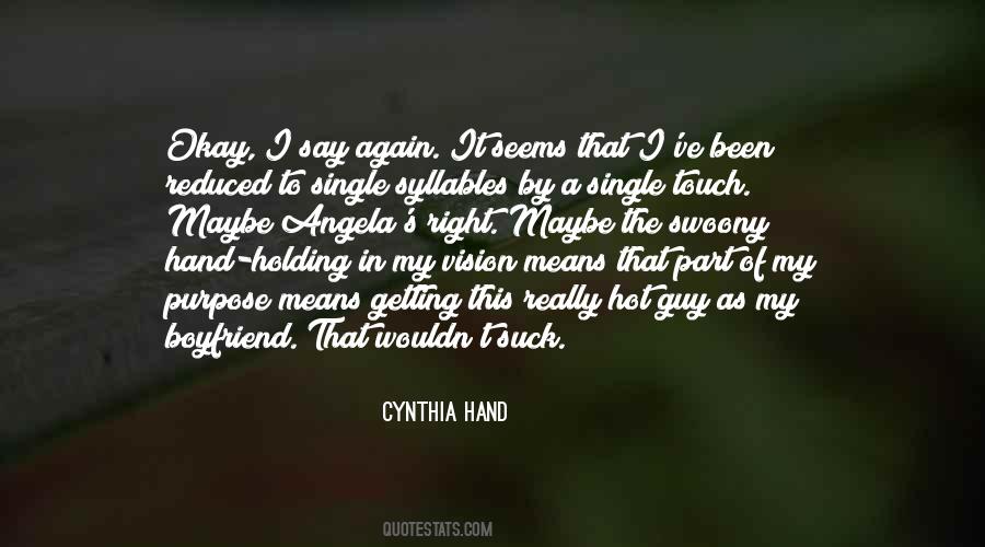 Cynthia Hand Quotes #951511