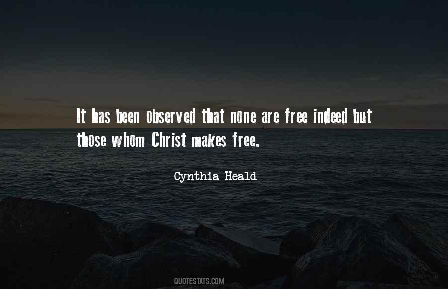 Cynthia Heald Quotes #1180964