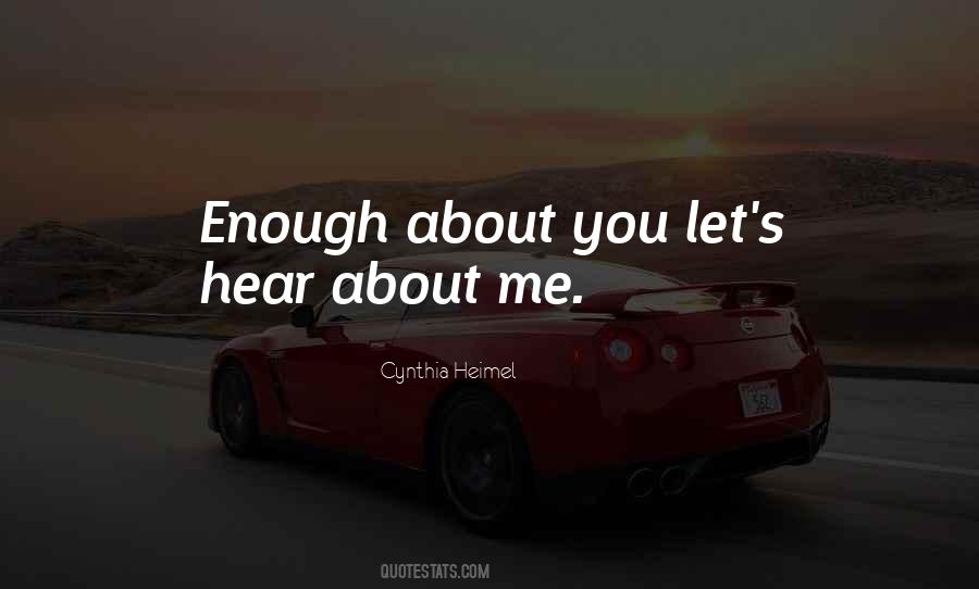 Cynthia Heimel Quotes #1304985