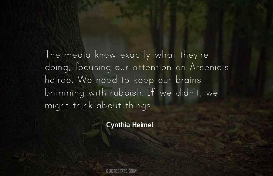 Cynthia Heimel Quotes #750727