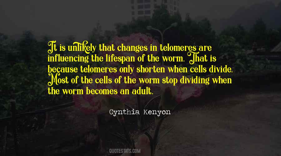 Cynthia Kenyon Quotes #1191012
