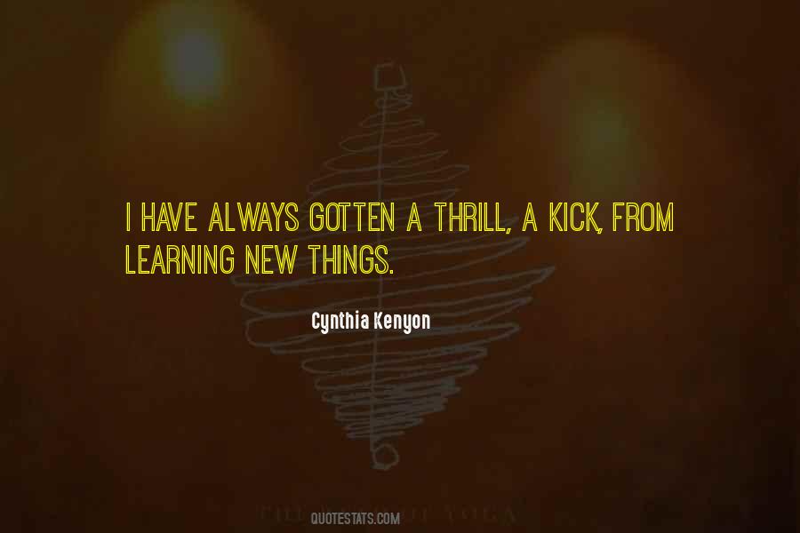 Cynthia Kenyon Quotes #212884