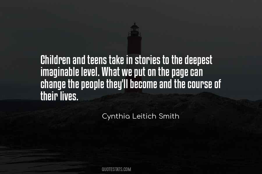 Cynthia Leitich Smith Quotes #1809223