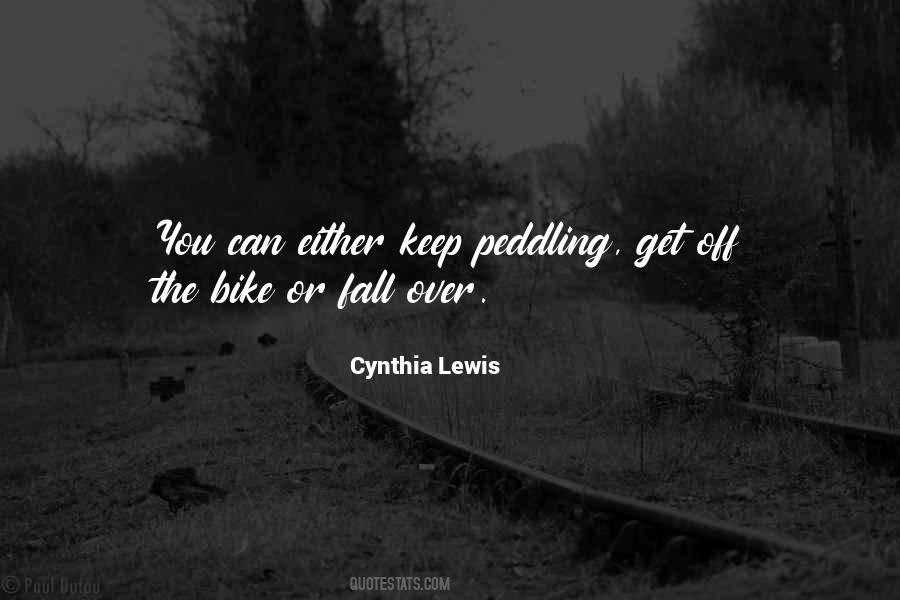 Cynthia Lewis Quotes #126978