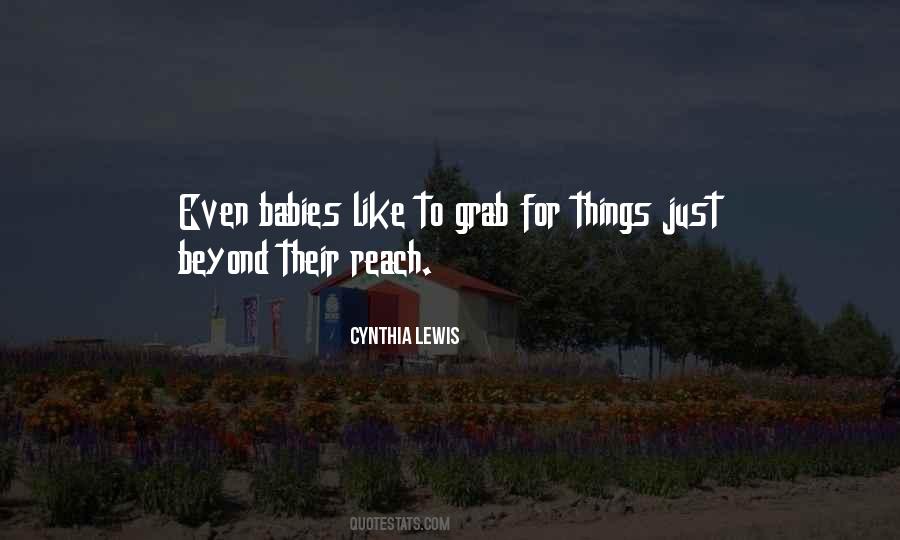 Cynthia Lewis Quotes #948944