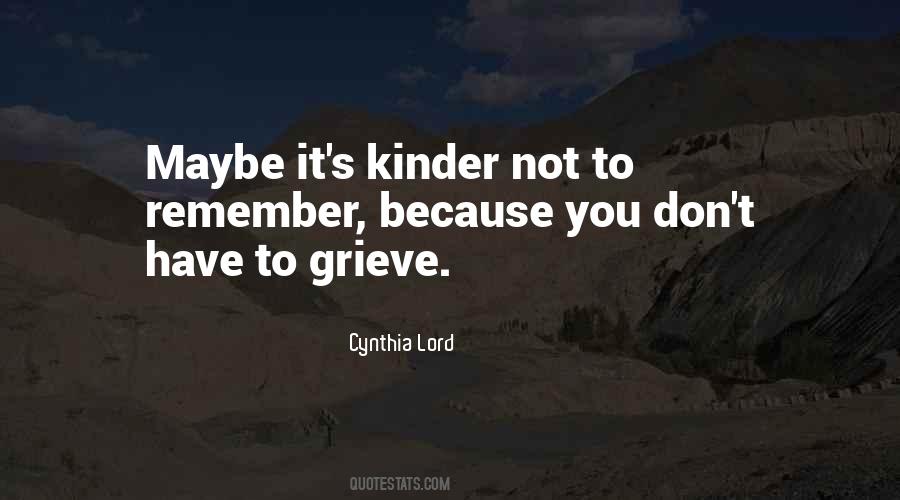 Cynthia Lord Quotes #805457