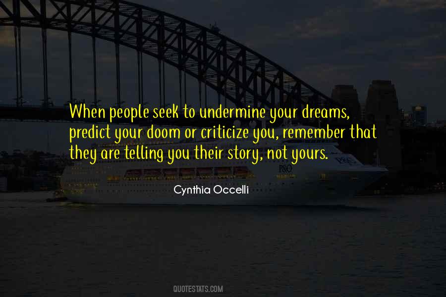 Cynthia Occelli Quotes #425668