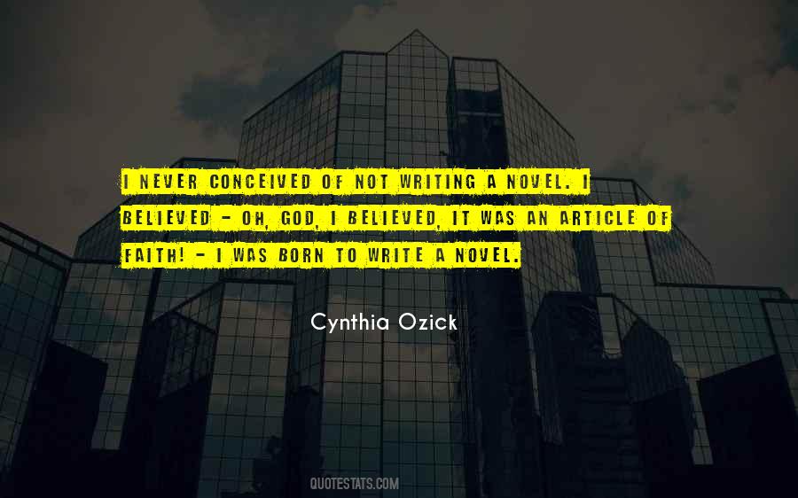 Cynthia Ozick Quotes #1173328