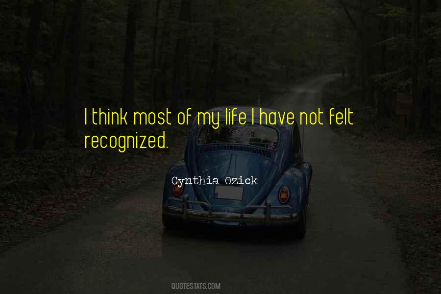 Cynthia Ozick Quotes #1499674