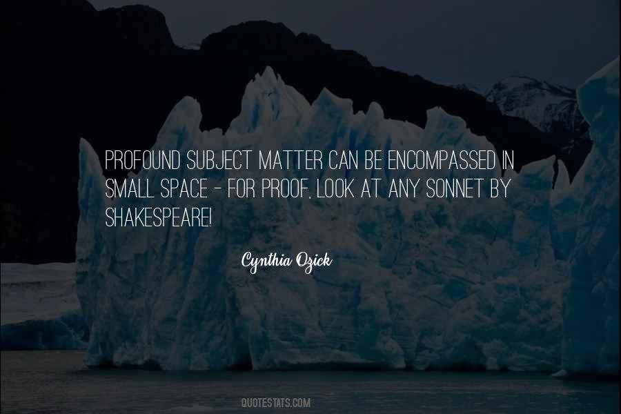 Cynthia Ozick Quotes #1749989