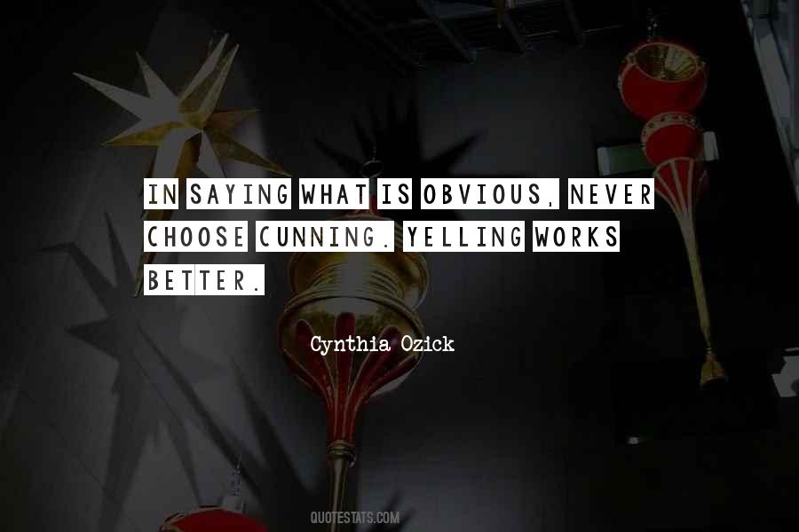 Cynthia Ozick Quotes #180865