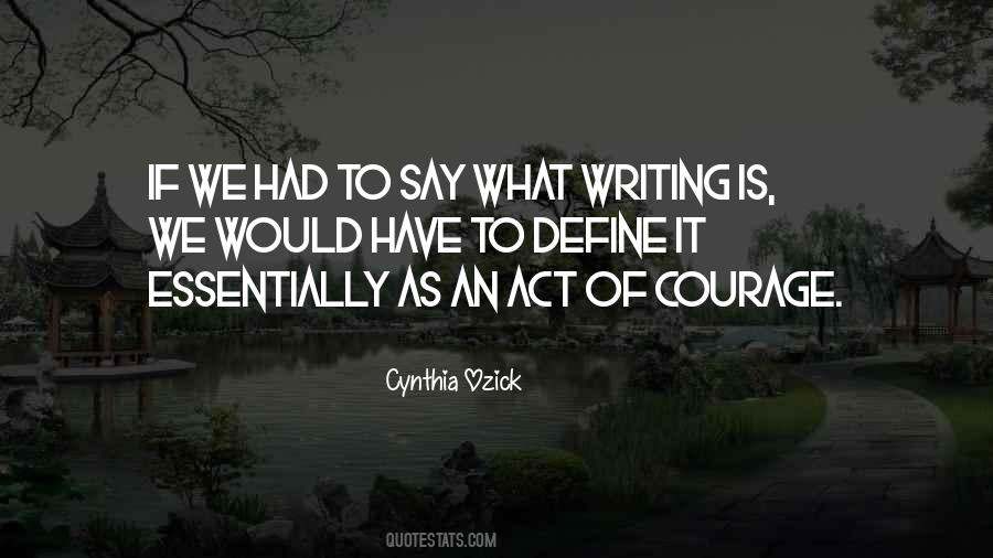 Cynthia Ozick Quotes #501105