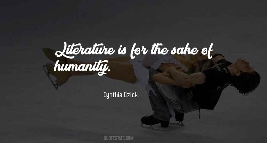 Cynthia Ozick Quotes #703039