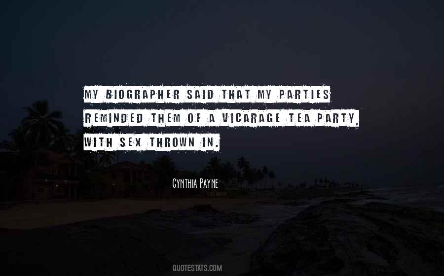 Cynthia Payne Quotes #1403312