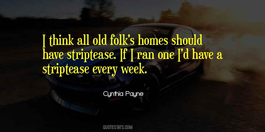 Cynthia Payne Quotes #1874189