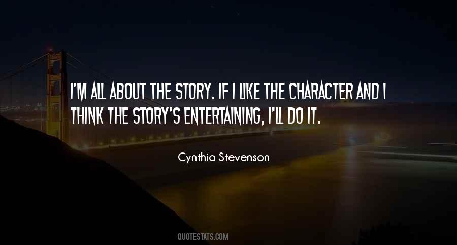 Cynthia Stevenson Quotes #1640648