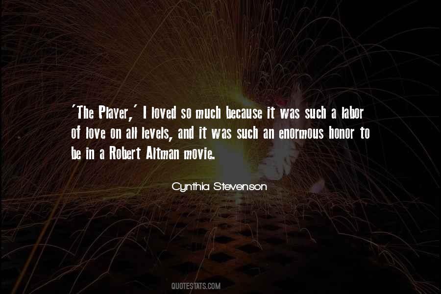 Cynthia Stevenson Quotes #523626