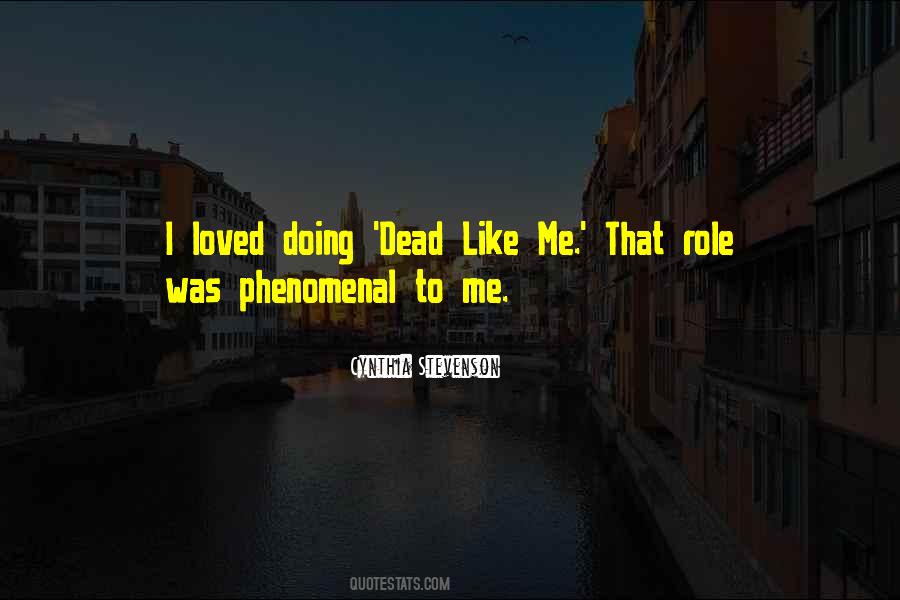 Cynthia Stevenson Quotes #605557