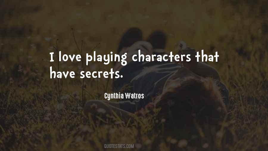 Cynthia Watros Quotes #1135715